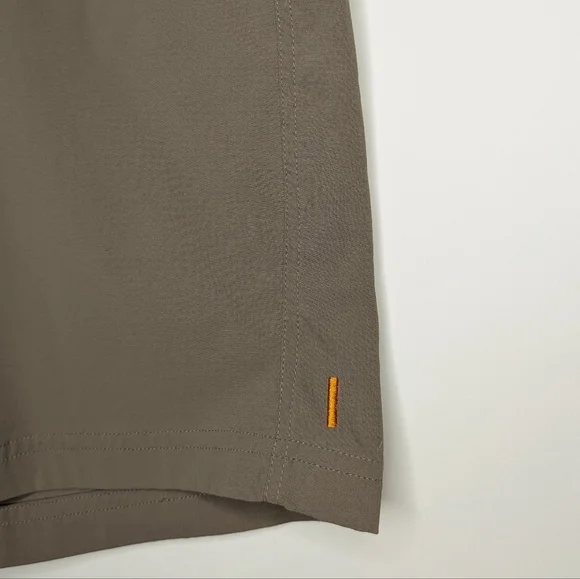 Lucy Women's Light Tan Athletic Casual Khaki Outdoor Hiking Shorts Size Large - Picture 8 of 14